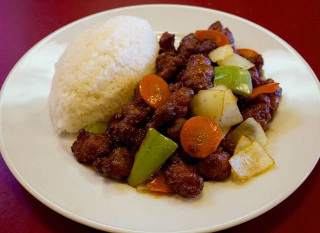 TC10. Chicken & Sweet, Sour Chicken.